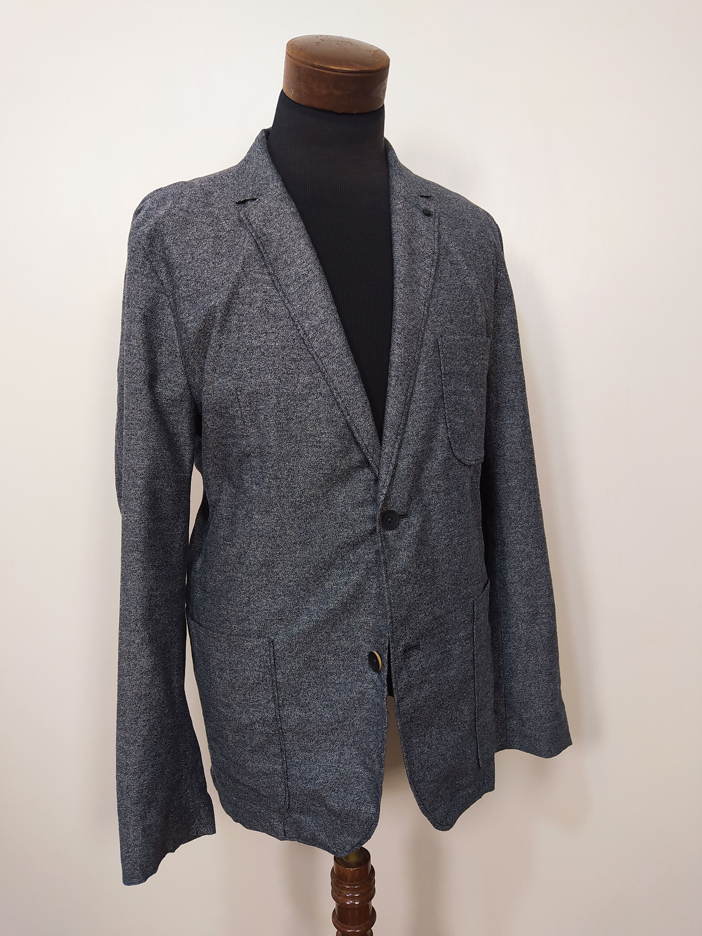 Blazer Tom Taylor Ligero Gris Talla LXL - Código BH41 4