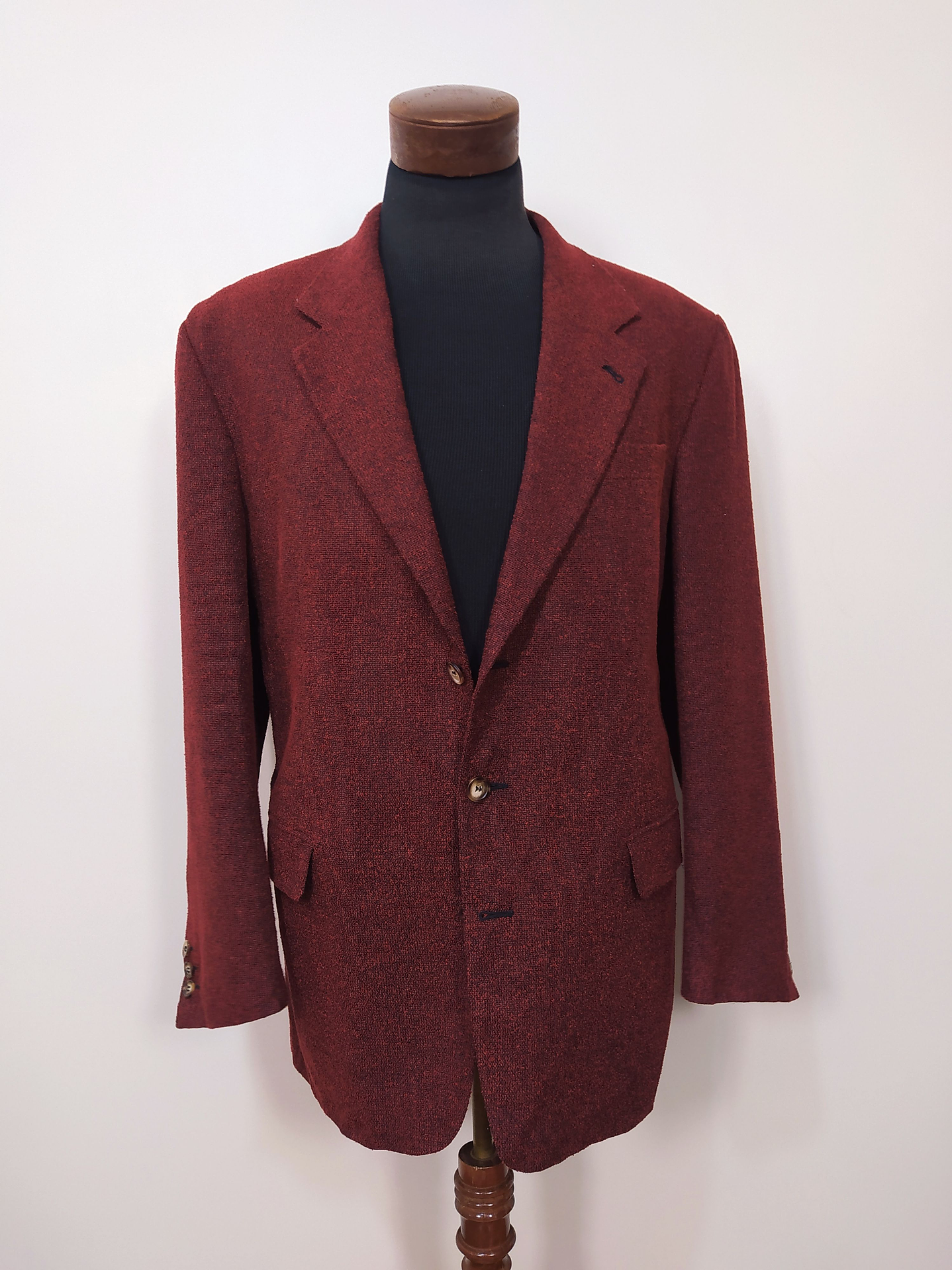 Chaqueta Yorn 3 Botones Rojo Negro Talla XXL - Código BH45 1