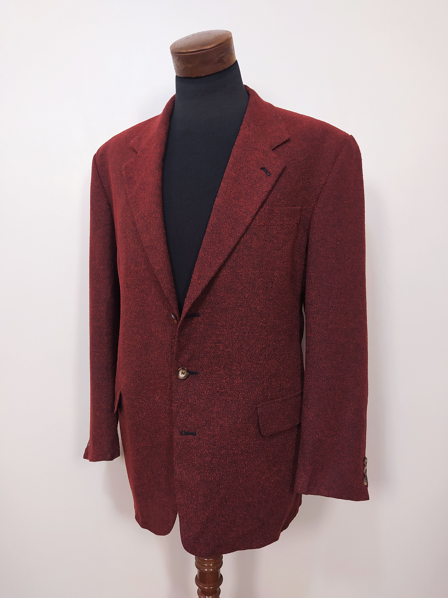 Chaqueta Yorn 3 Botones Rojo Negro Talla XXL - Código BH45 2