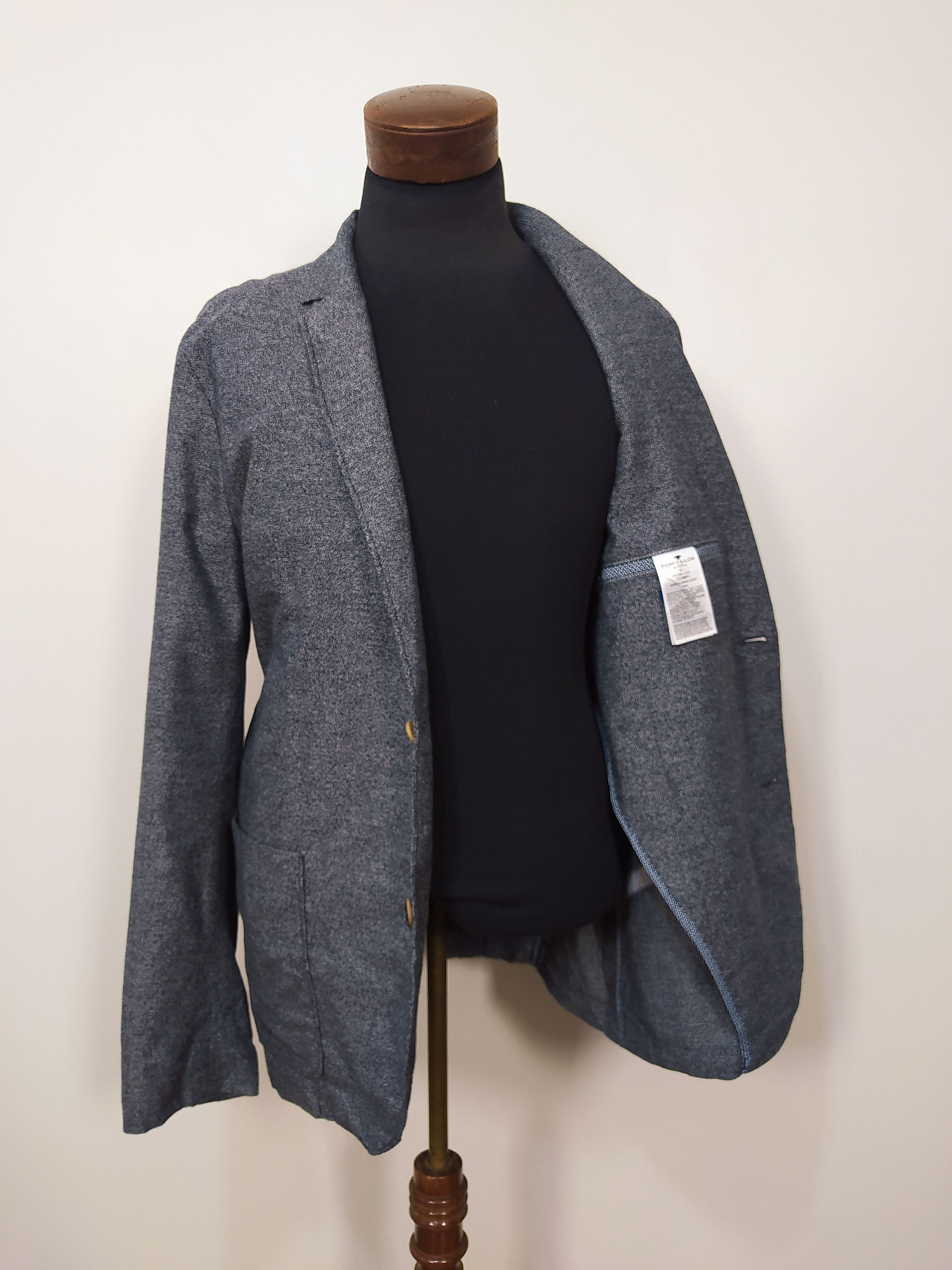 Blazer Tom Taylor Ligero Gris Talla LXL - Código BH41 5