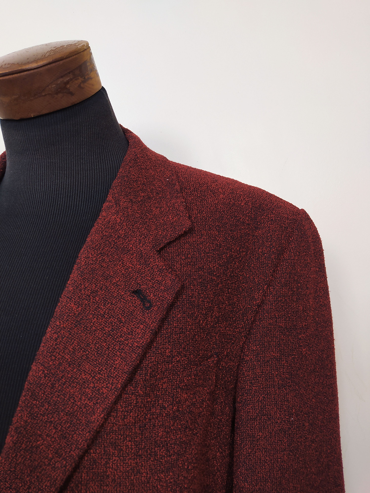 Chaqueta Yorn 3 Botones Rojo Negro Talla XXL - Código BH45 4