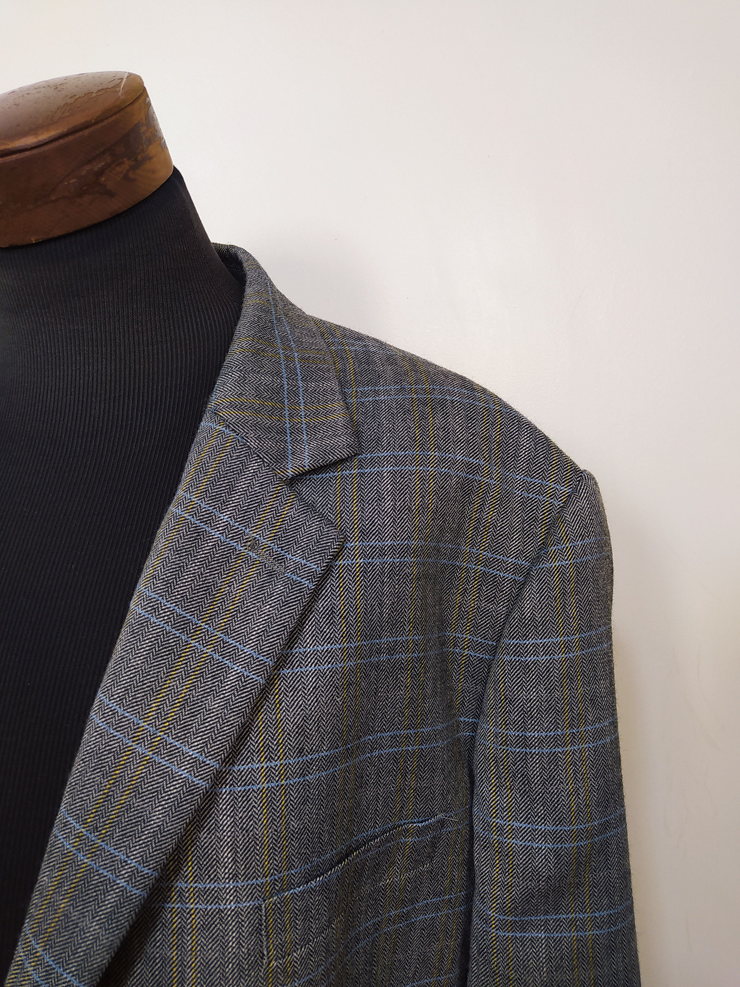 Chaqueta Romeo Tweed Gris Talla 3XL - Código BH51 4