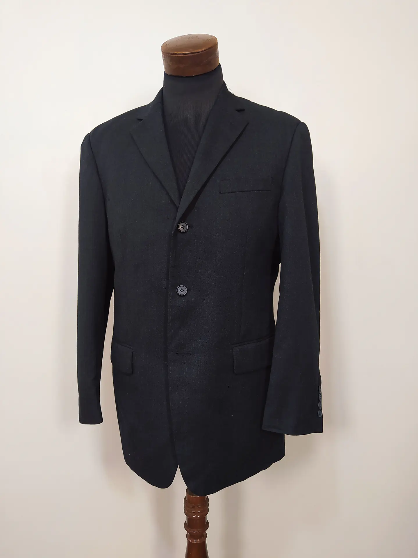 Blazer lana Canda Liso Marengo Talla ML - Código BH55 1