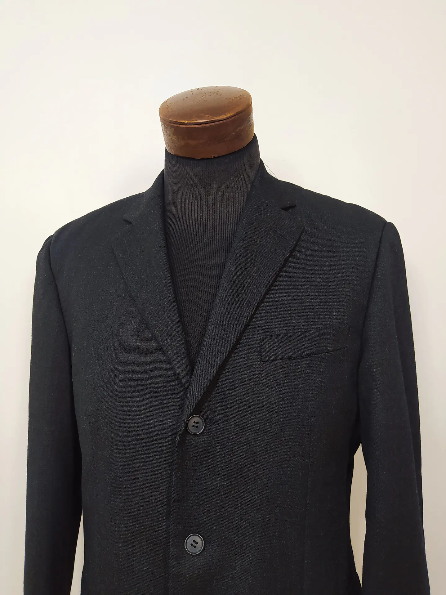 Blazer lana Canda Liso Marengo Talla ML - Código BH55 2