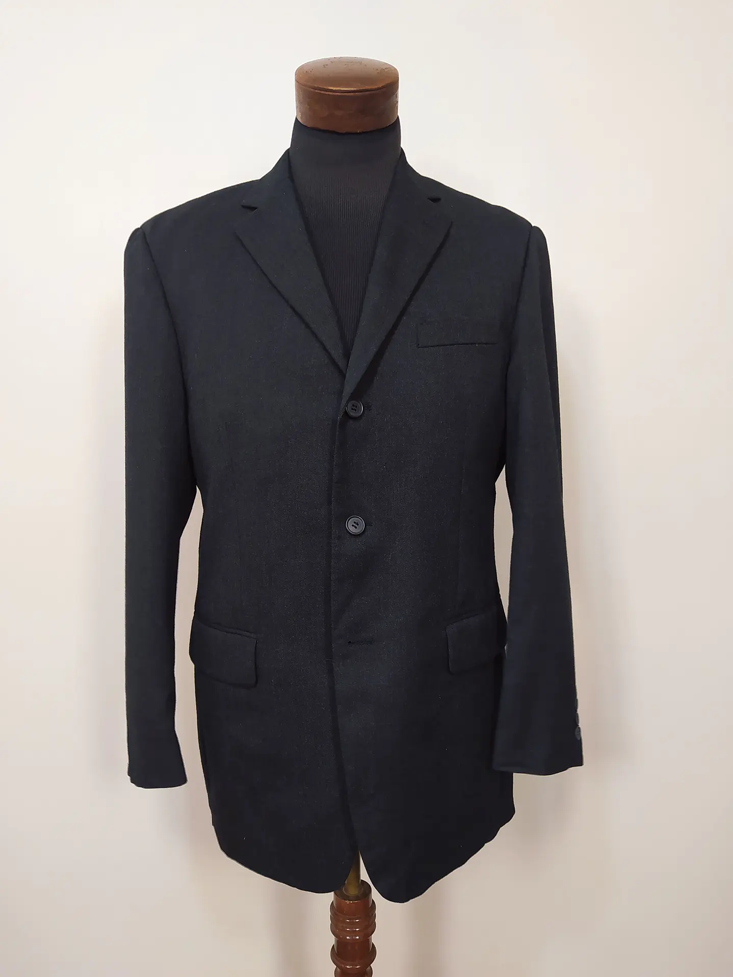 Blazer lana Canda Liso Marengo Talla ML - Código BH55 3