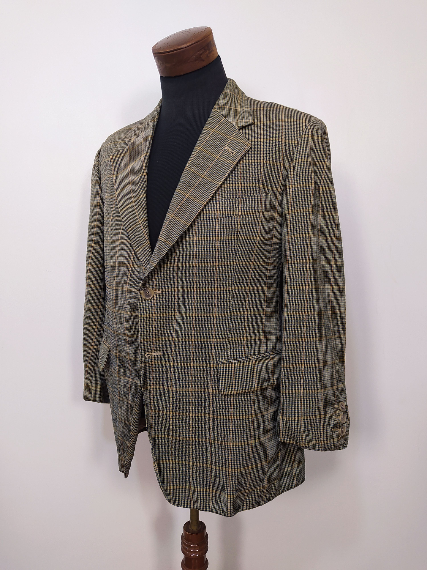 Chaqueta pura lana virgen Emidio Tucci Verde Talla M - Código BH63 1