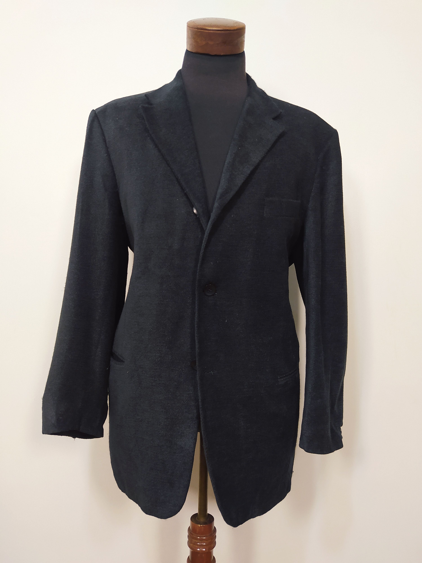 Chaqueta lana virgen Roy Robson Negro Talla L  1