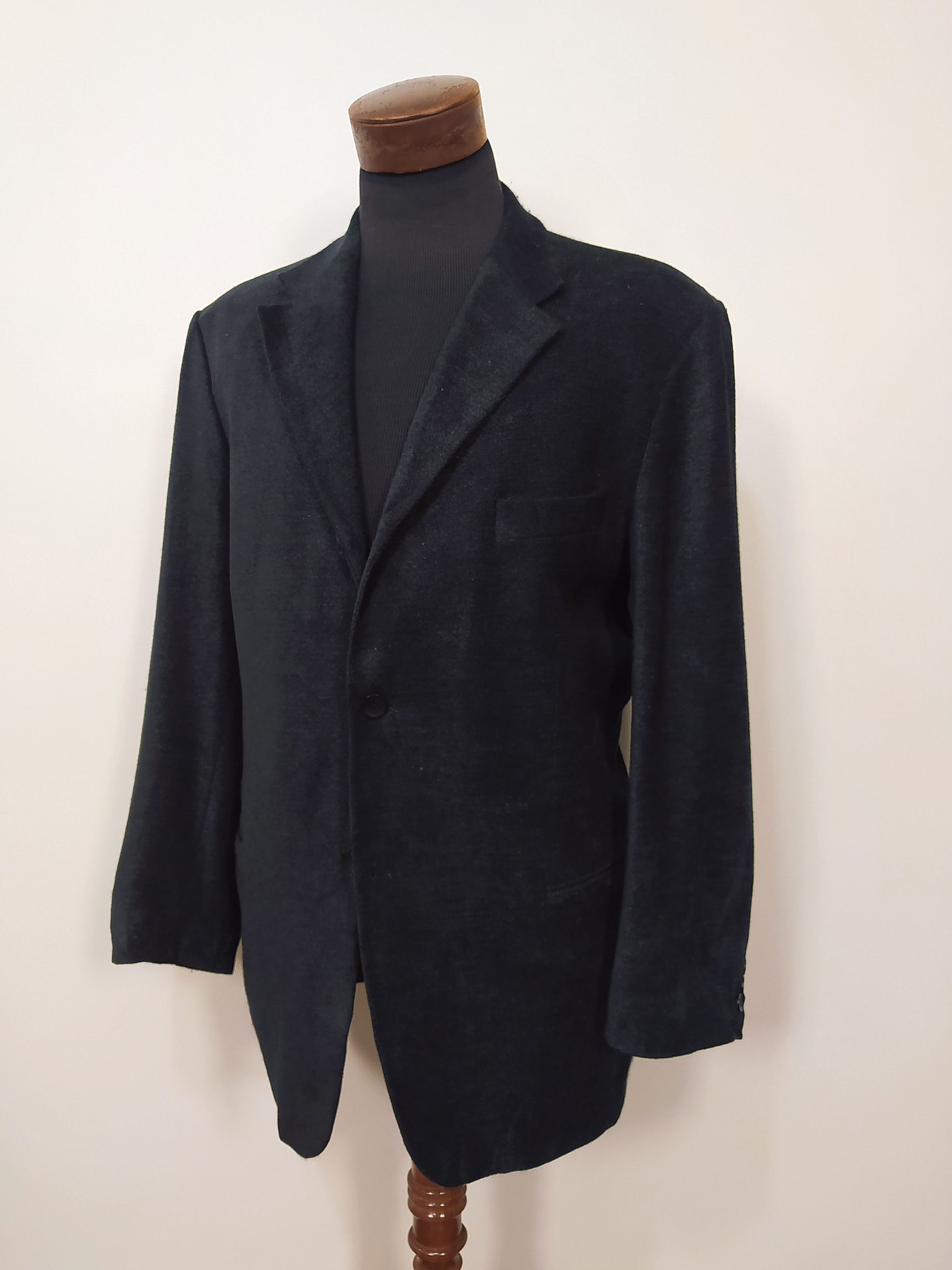 Chaqueta lana virgen Roy Robson Negro Talla L  2