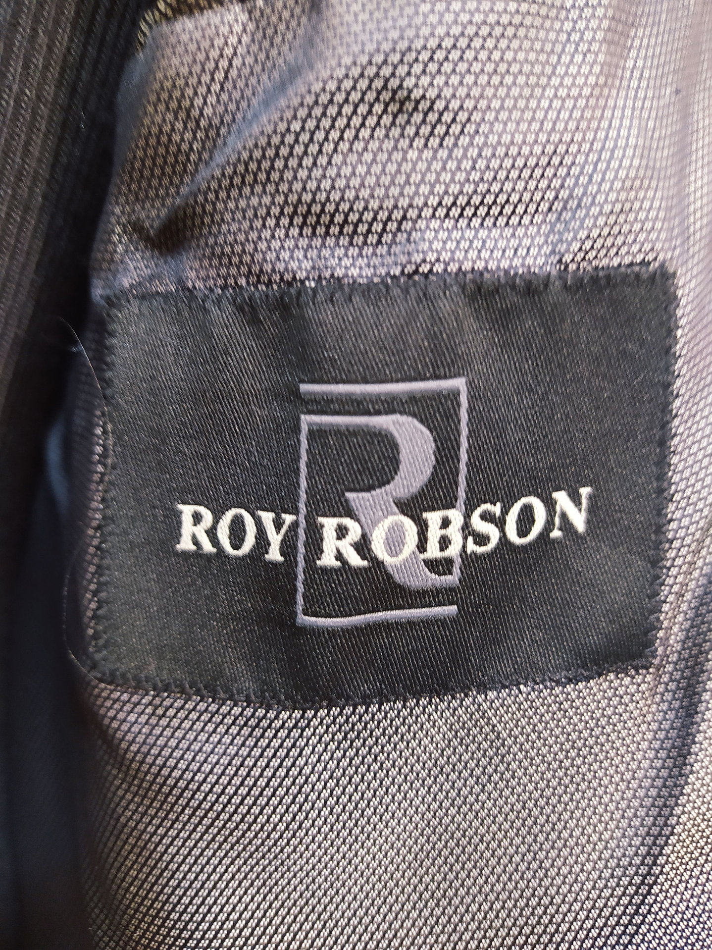 Chaqueta lana virgen Roy Robson Negro Talla L  5