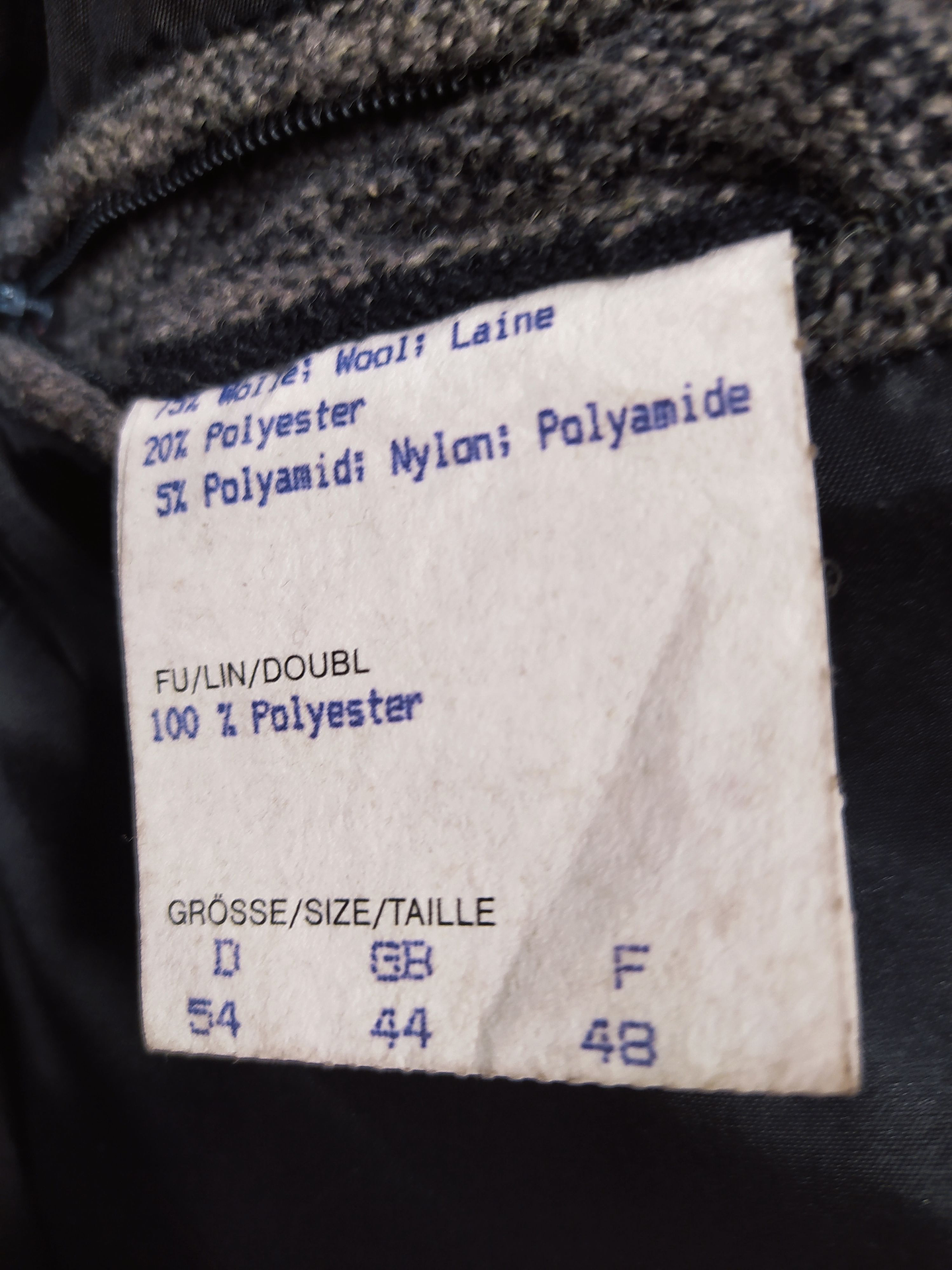 Chaqueta Engbers Plomo Talla XXL - Código BH67 5