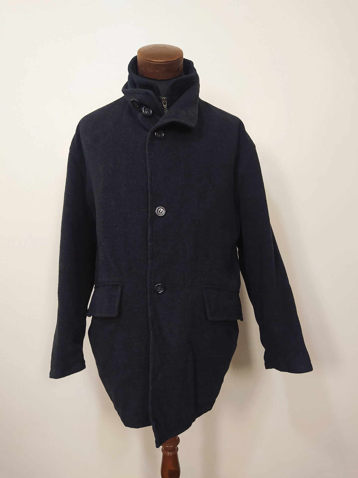 Abrigo lana hombre Barisal plomo TALLA 2XL (C65) 1