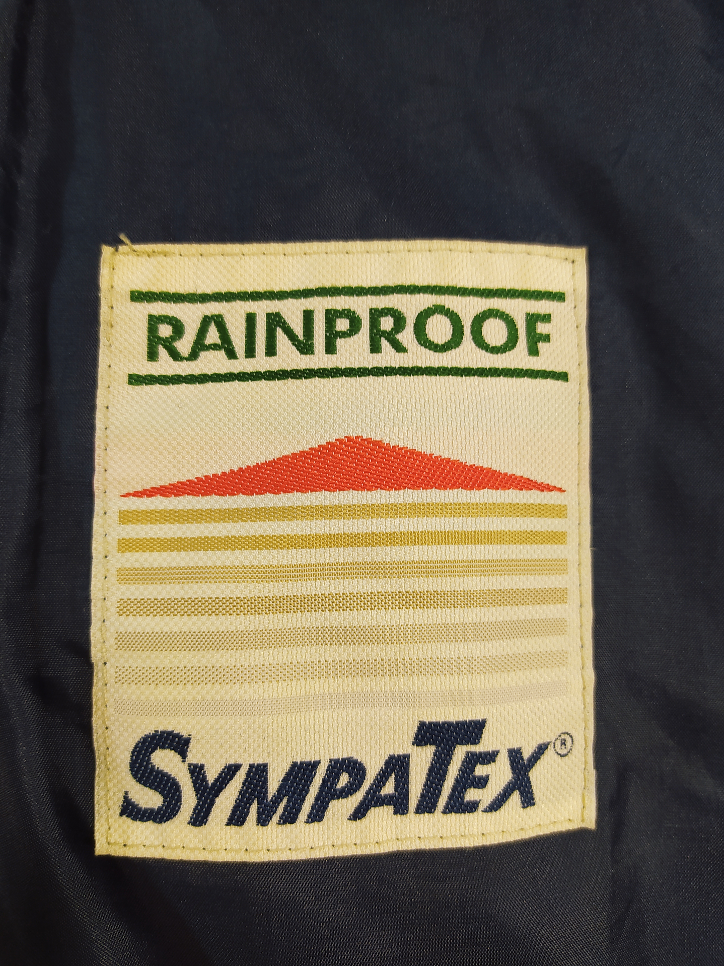 Abrigo lana hombre Simpatex impermeable azul TALLA L (C69) 10