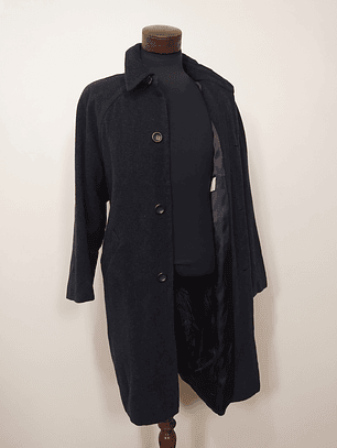 Abrigo hombre Caramelo lana plomo TALLA LXL (C74)