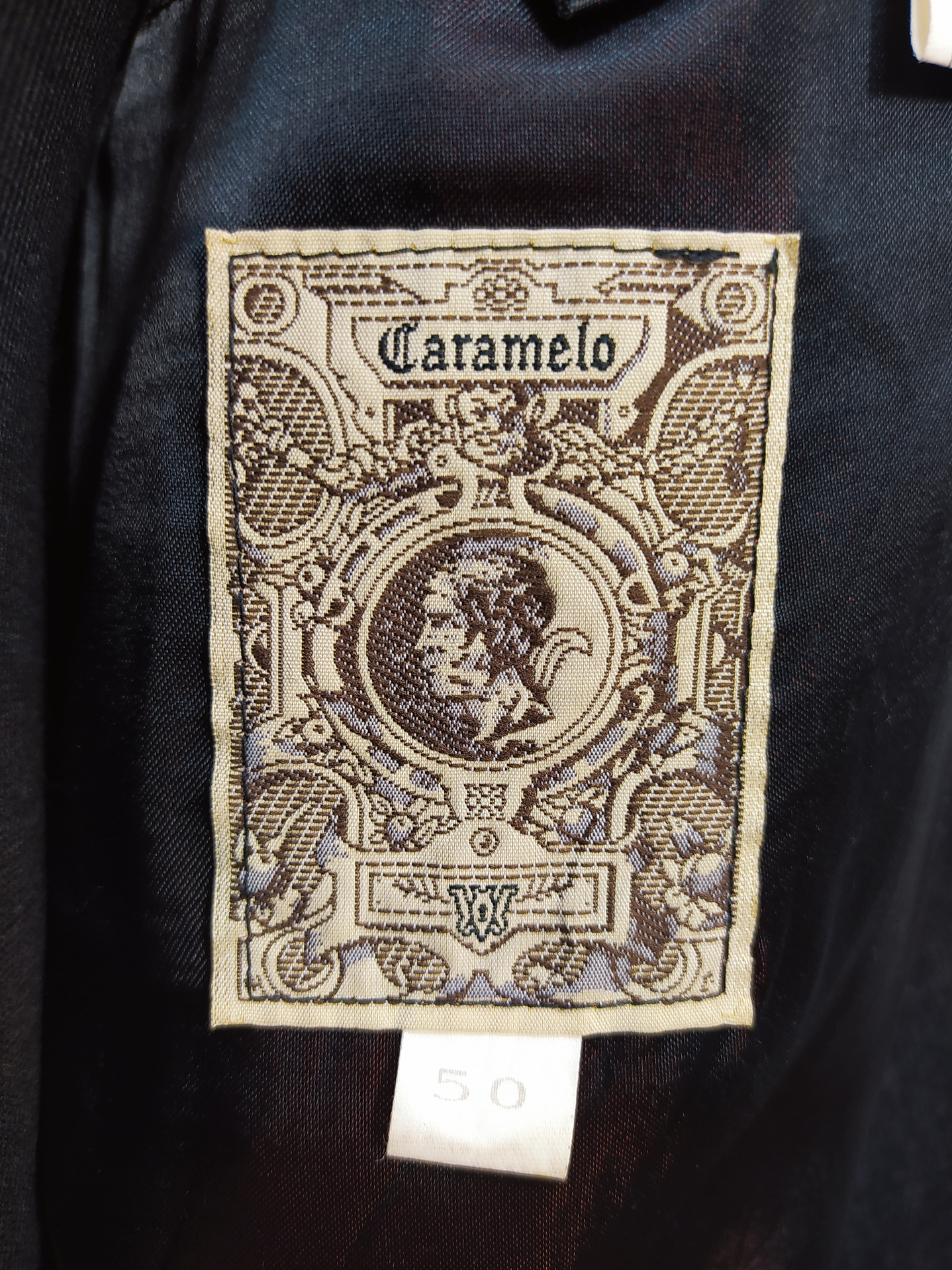 Abrigo hombre Caramelo lana plomo TALLA LXL (C74) 6