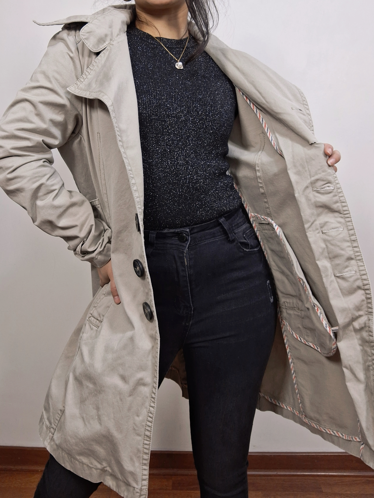 Gabardina Tigerhill abrigada TALLA S - T19 3