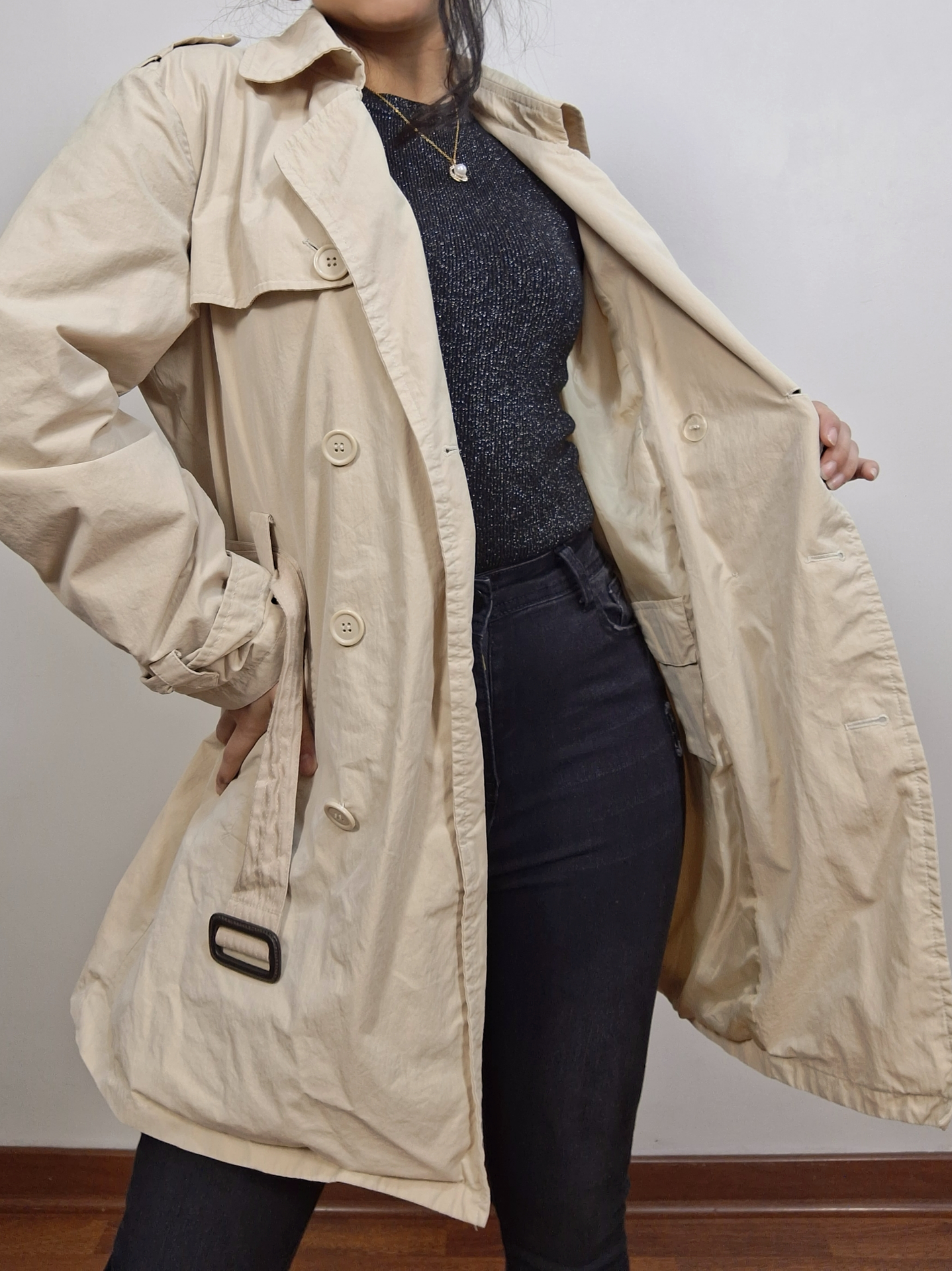 Trench Cecilia Classic beige TALLA SM - T8 3