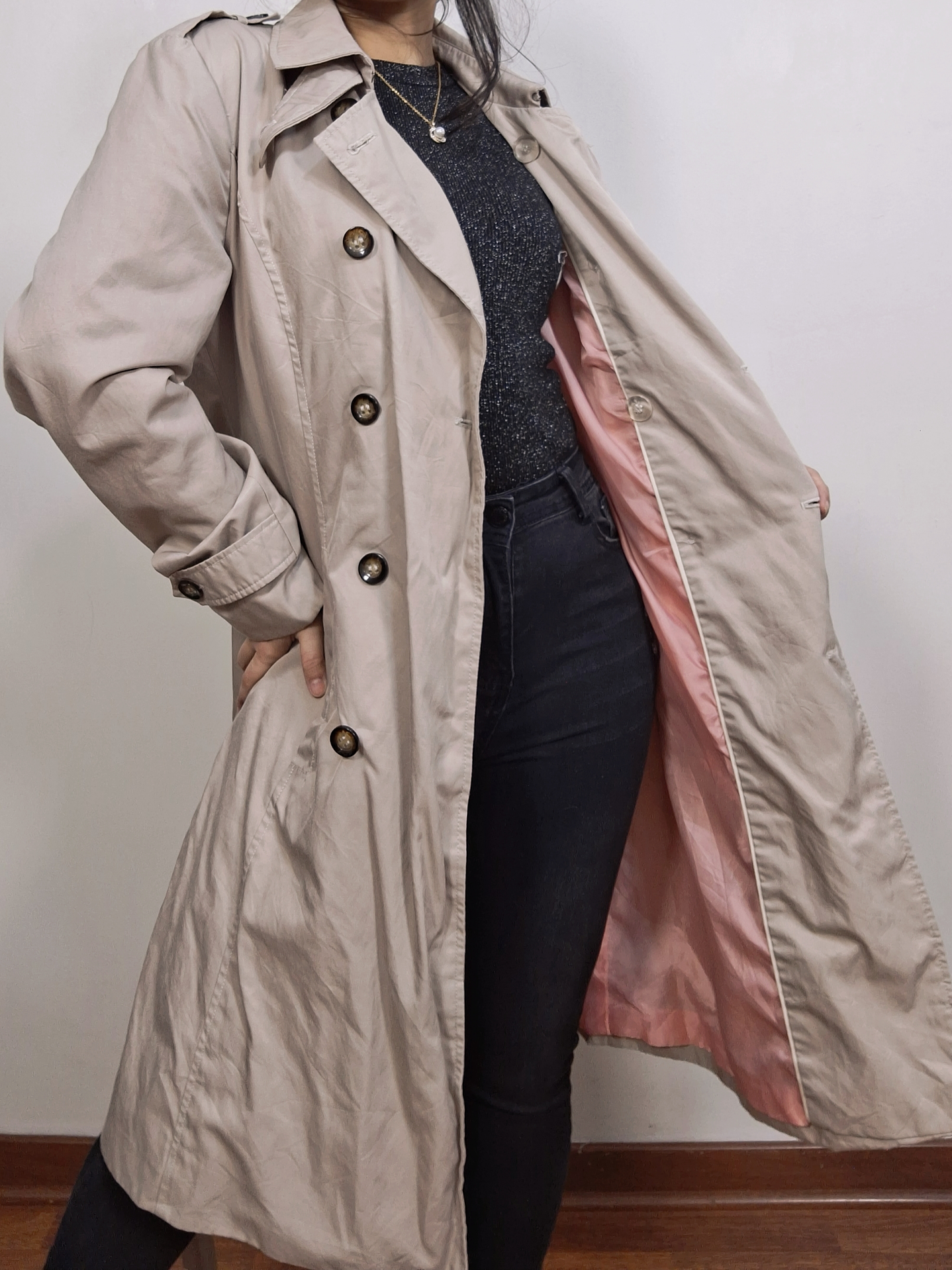 Trench beige She TALLA M - T13 3