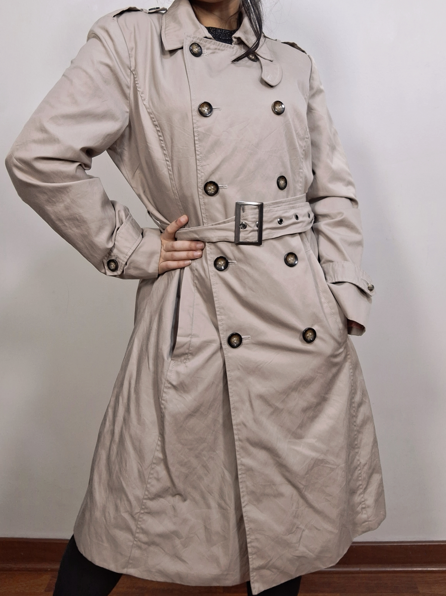 Trench beige She TALLA M - T13 1