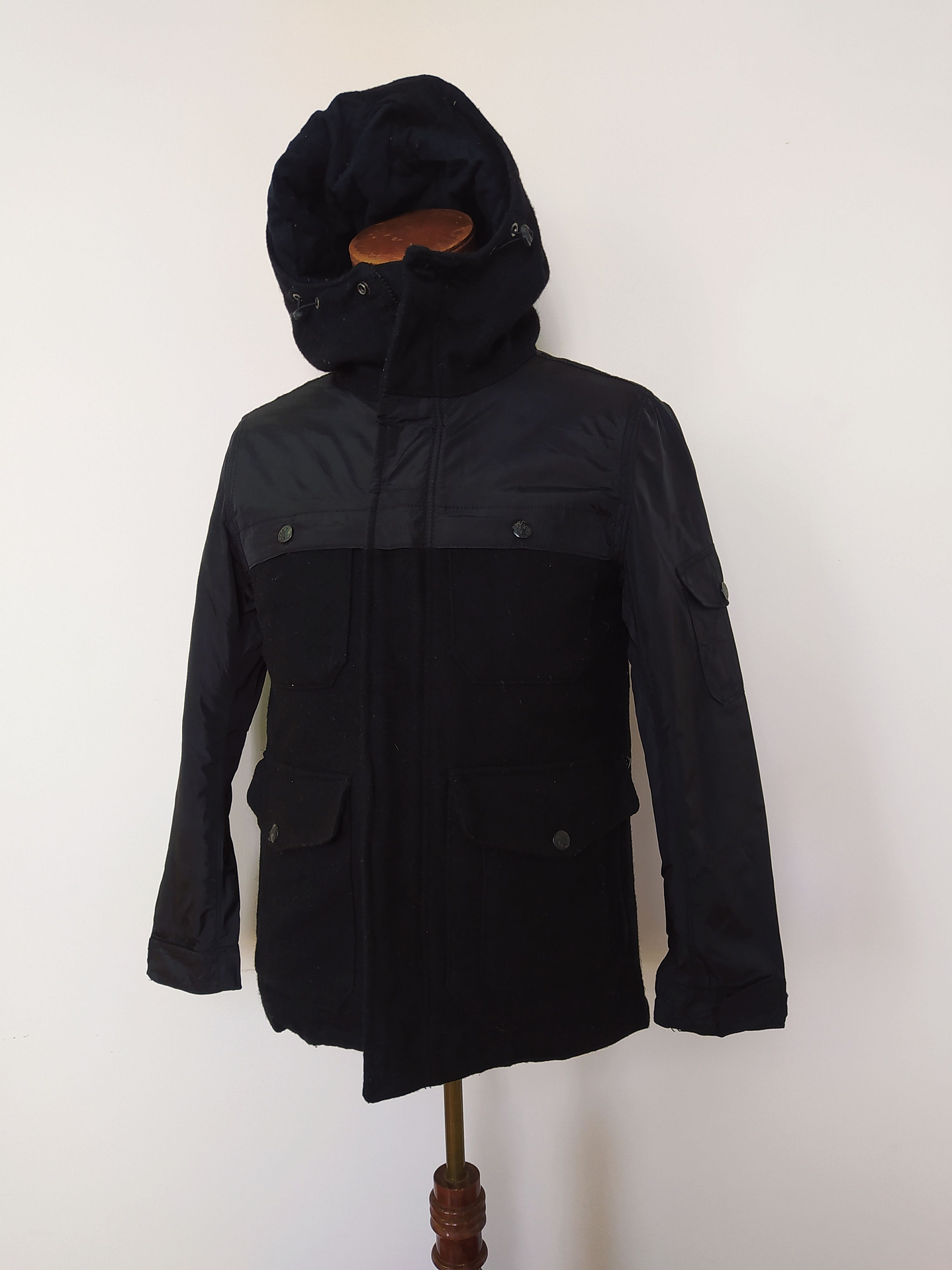 Chaqueta lana hombre GAP Negro premium Talla XS - Código C96 1