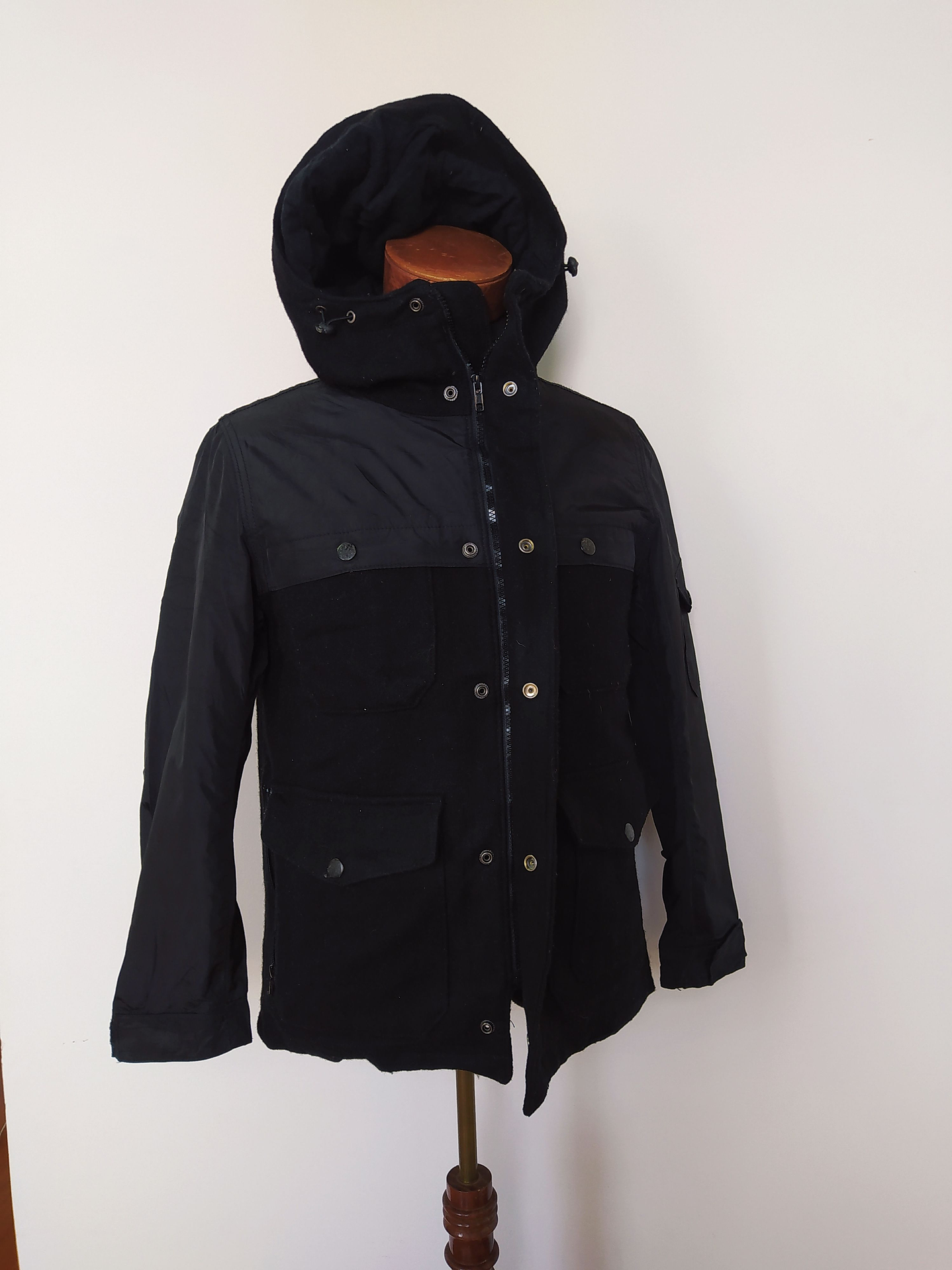 Chaqueta lana hombre GAP Negro premium Talla XS - Código C96 2