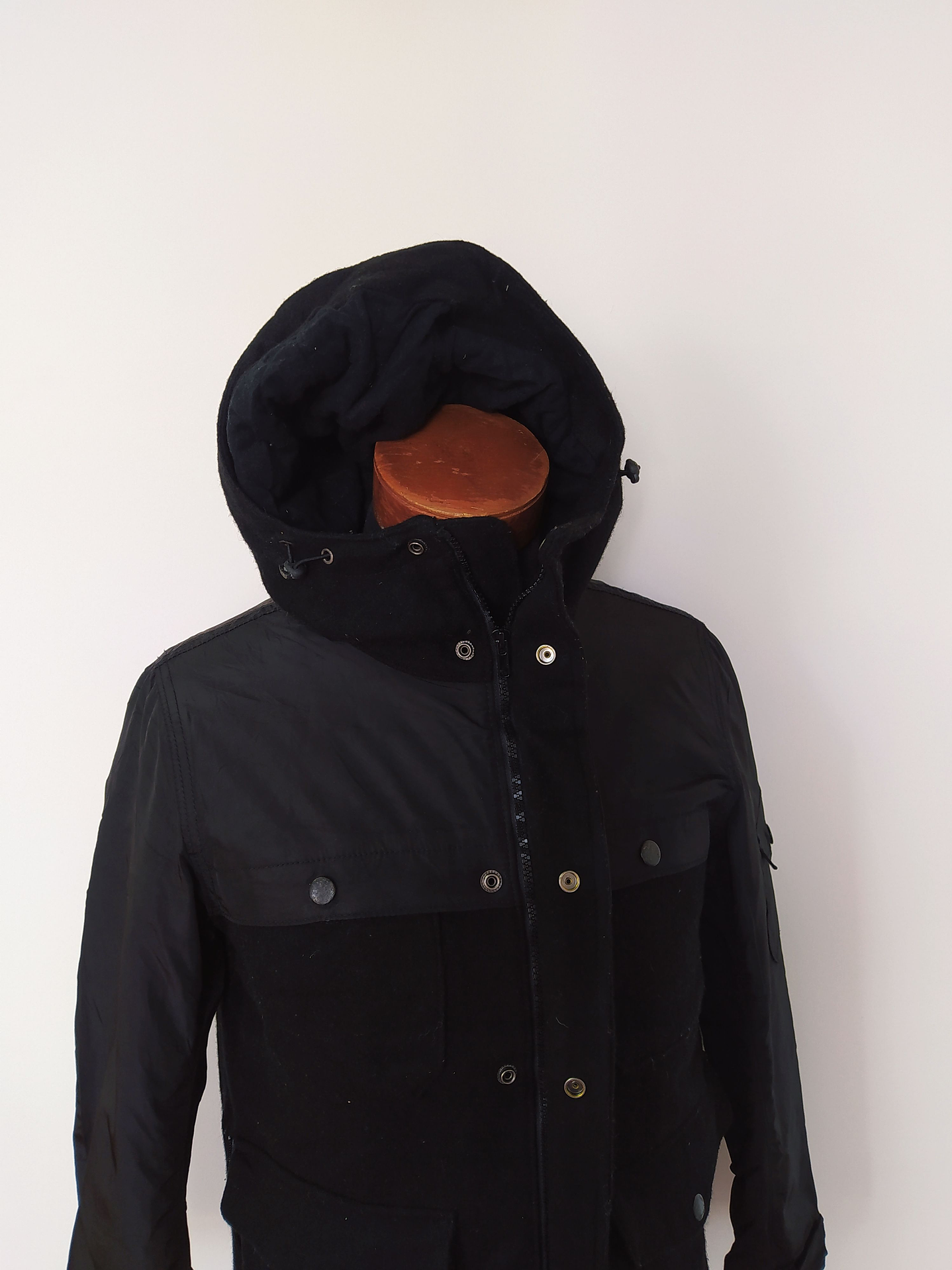 Chaqueta lana hombre GAP Negro premium Talla XS - Código C96 3