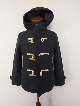 Abrigo montomery hombre BROWNY premium Plomo Talla XS - Código C100