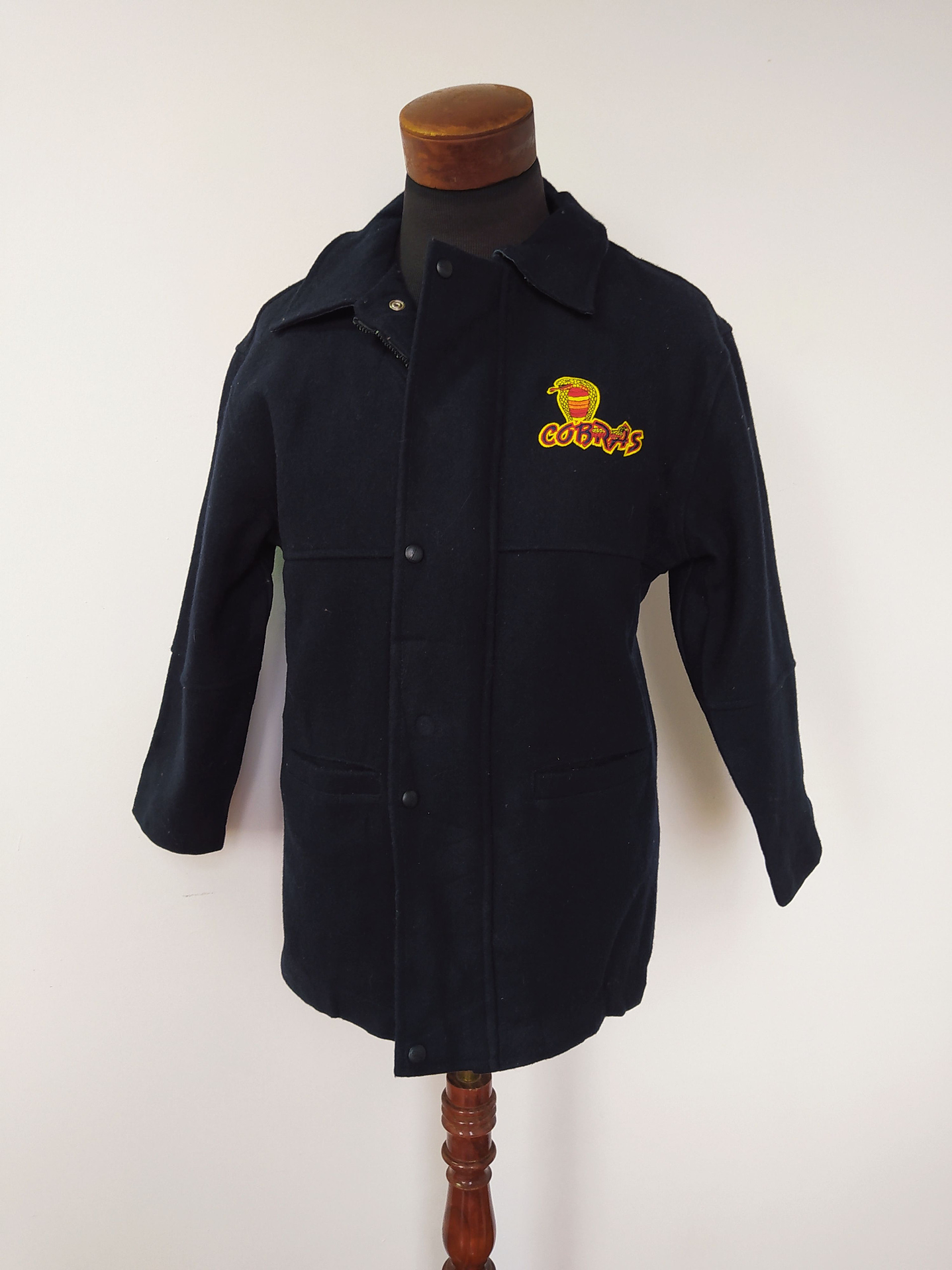 Chaqueton lana hombre COBRA Azul Talla ML - Código C114 2