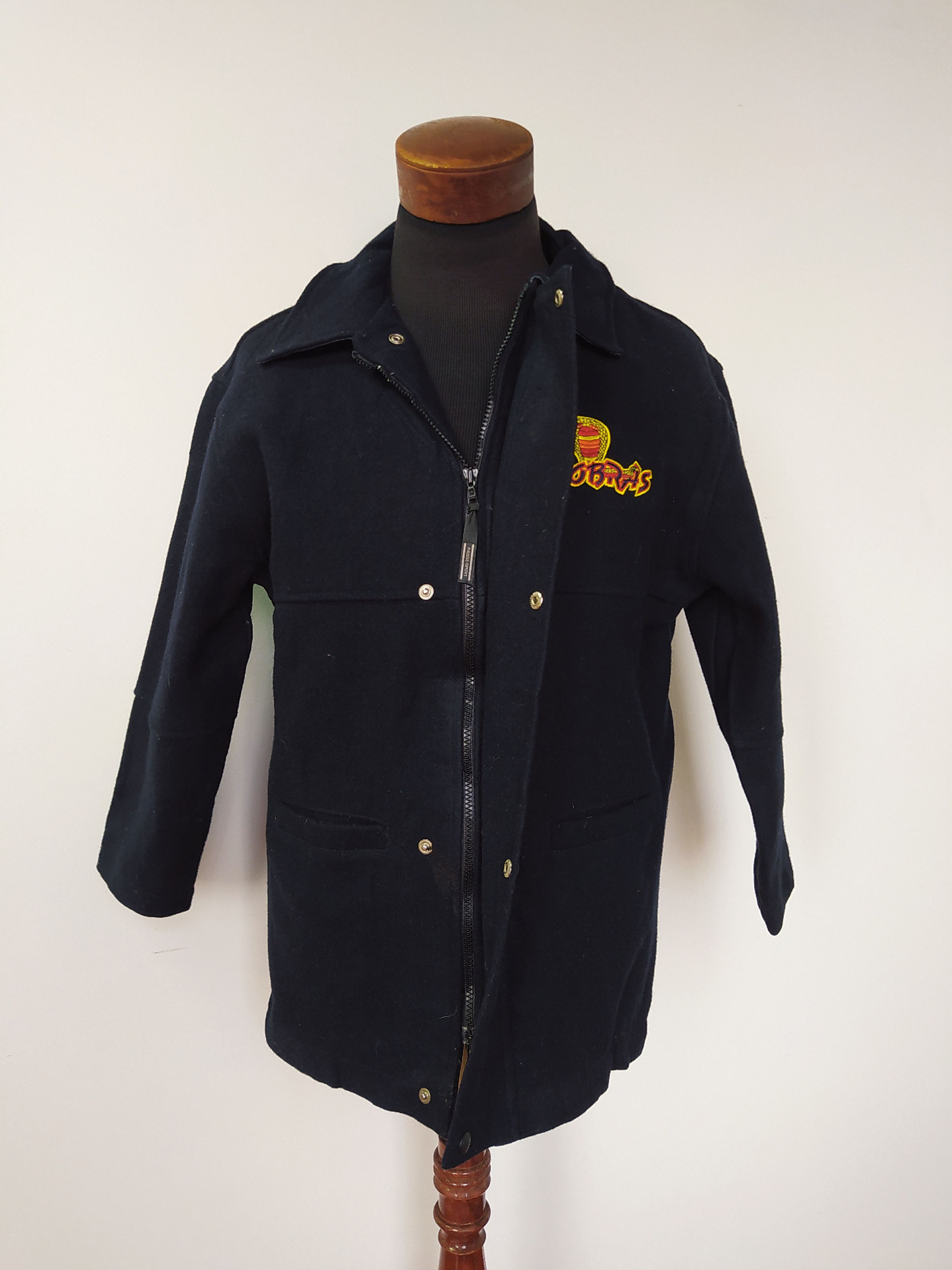 Chaqueton lana hombre COBRA Azul Talla ML - Código C114 1