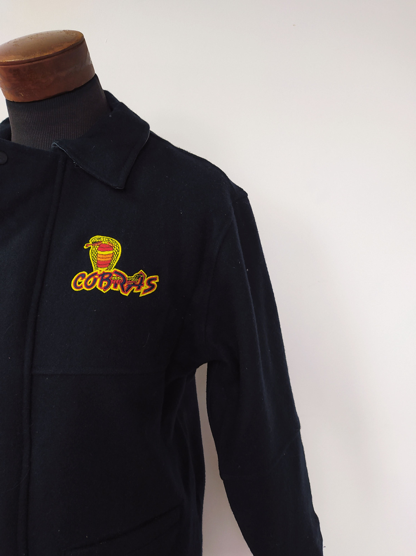 Chaqueton lana hombre COBRA Azul Talla ML - Código C114 4