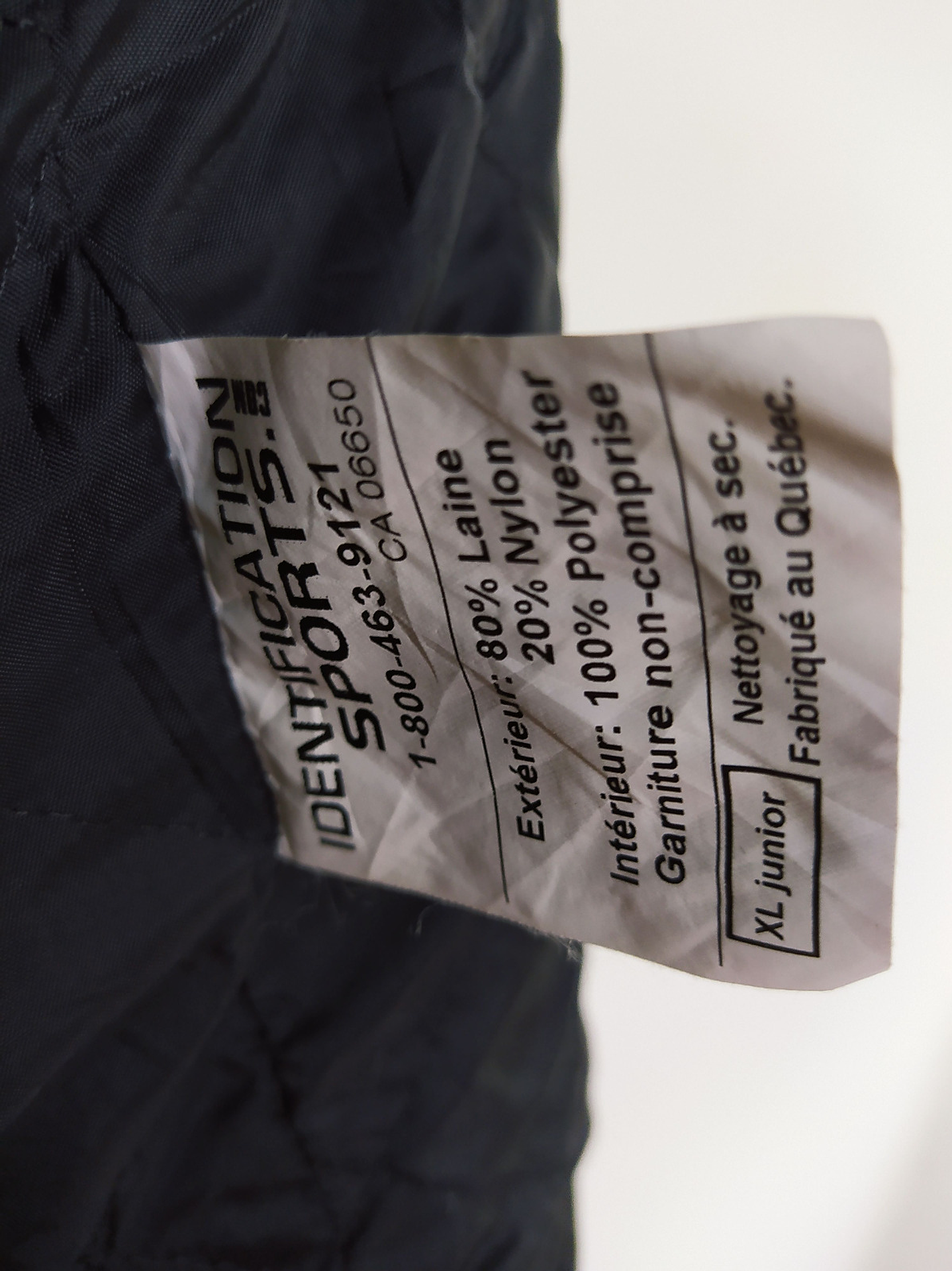 Chaqueton lana hombre COBRA Azul Talla ML - Código C114 5