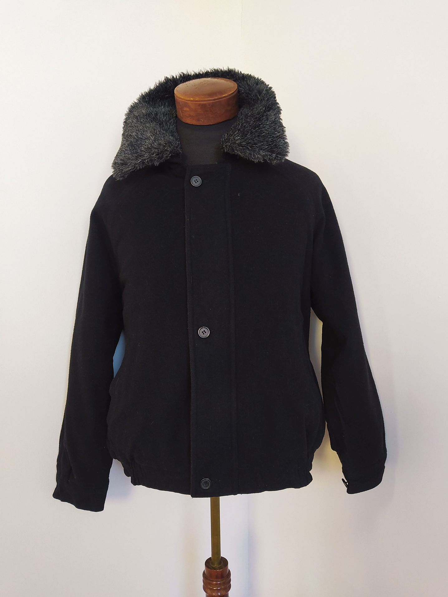 Chaqueta lana y cashmere hombre IGS collection Negro Talla XL - Código C120 1