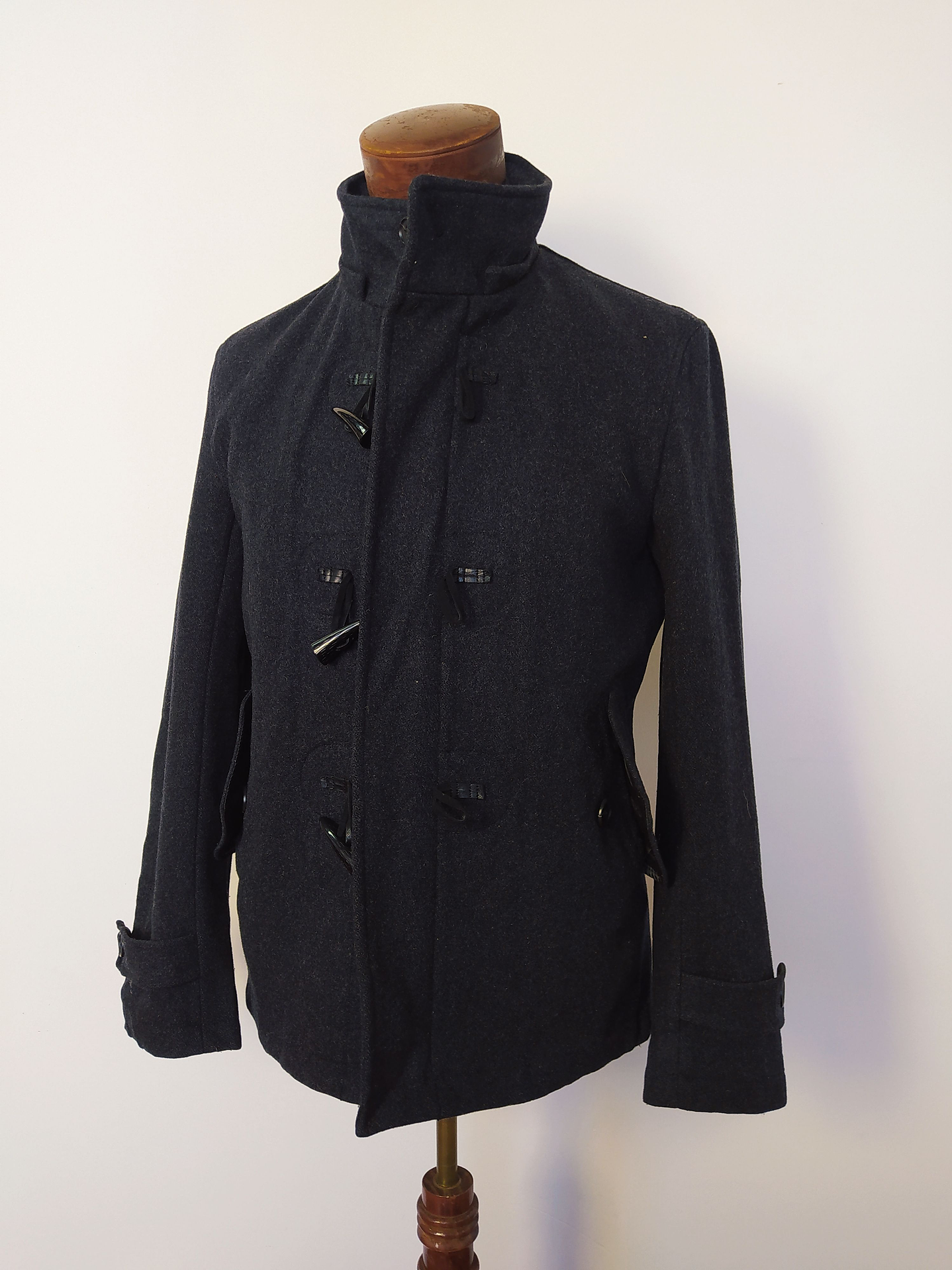 Chaqueta lana hombre Union Station Plomo Talla SM - Código C138 2