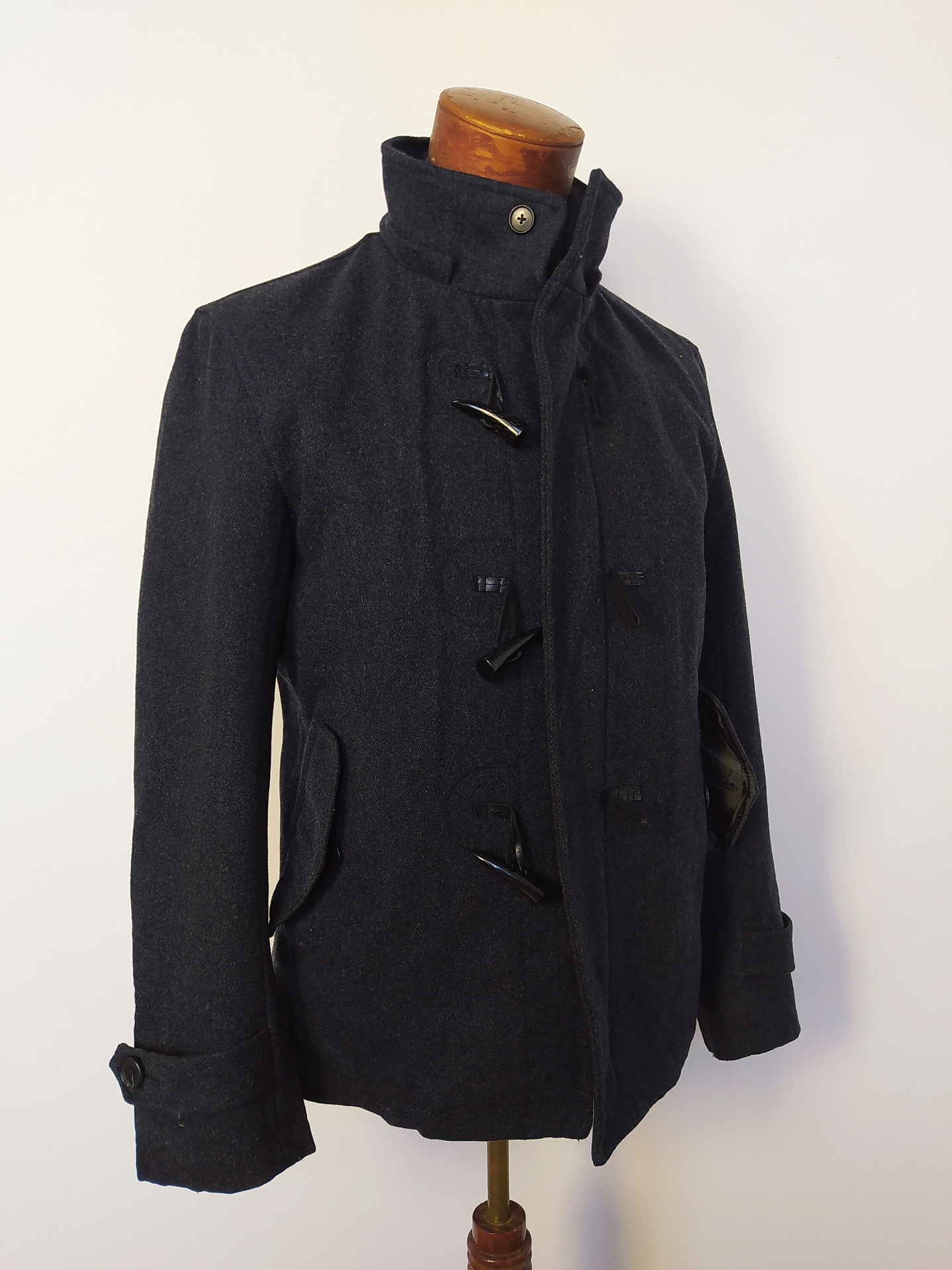 Chaqueta lana hombre Union Station Plomo Talla SM - Código C138 1