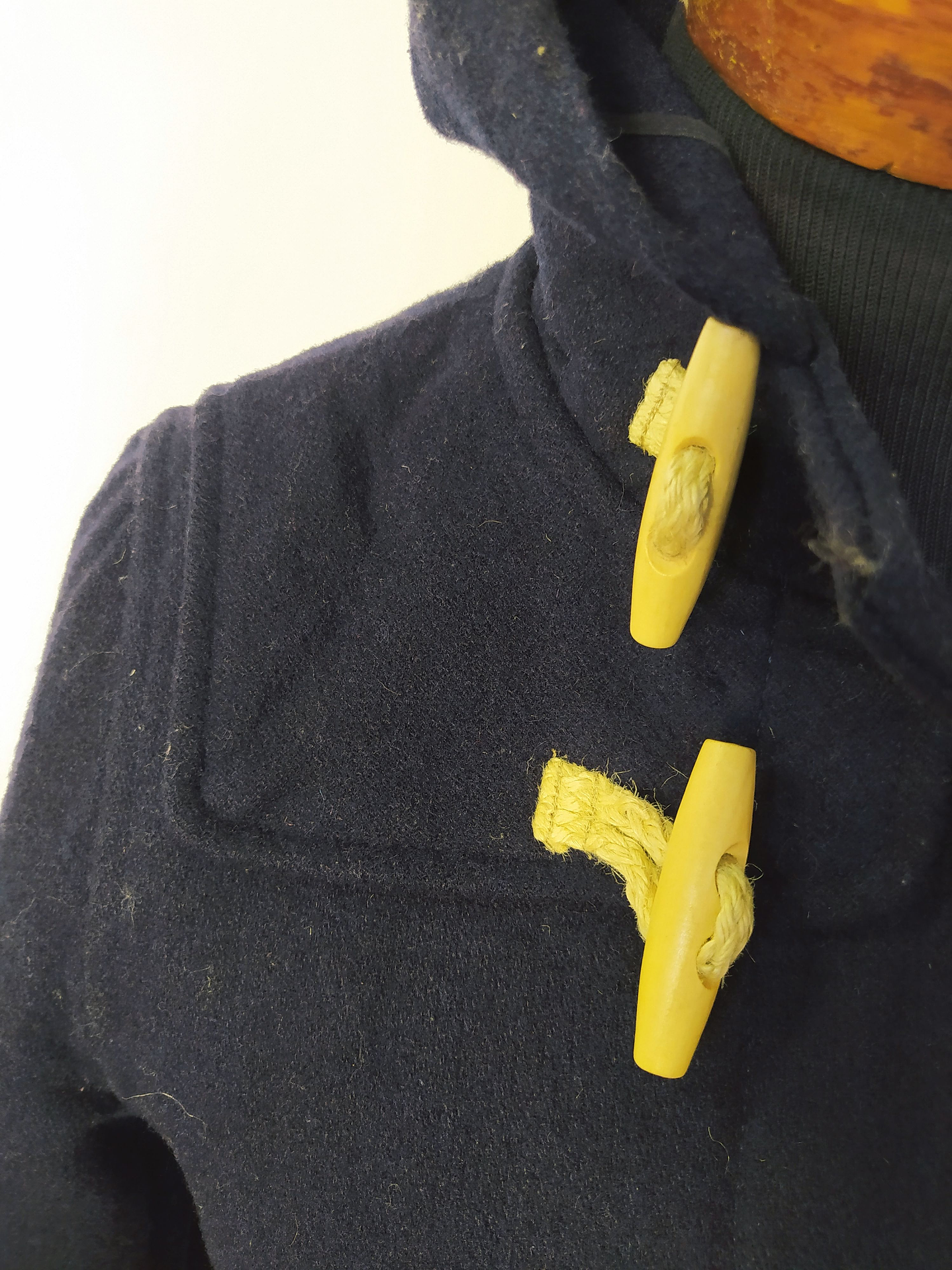 Abrigo montgomery lana hombre premium Harvard Azul Talla XS - Código C133 5