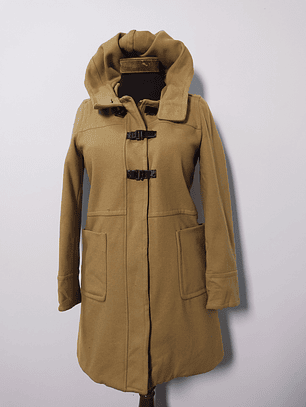 Abrigo mujer lana GREEN LABEL Camel Talla S - MM77