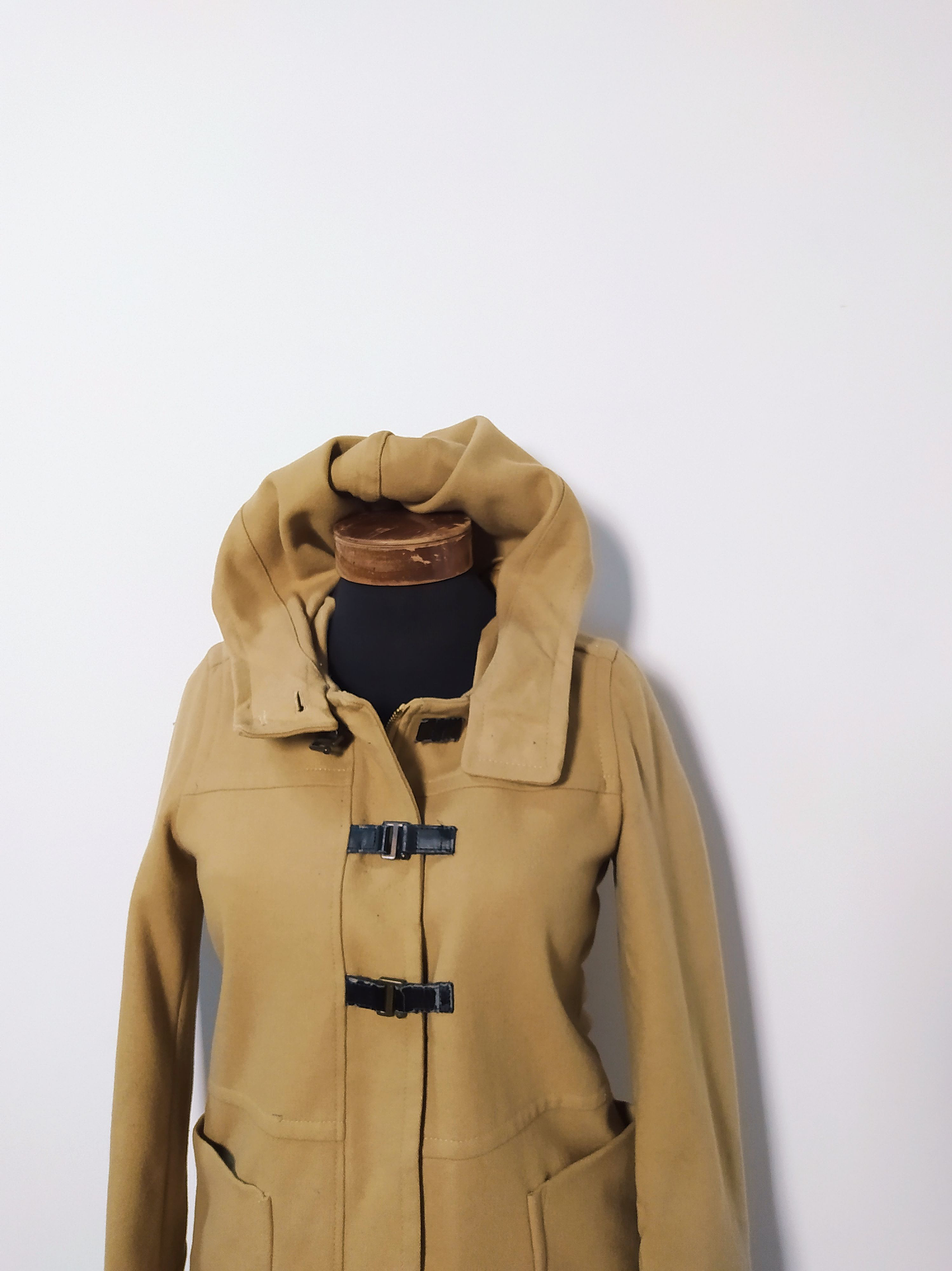 Abrigo mujer lana GREEN LABEL Camel Talla S - MM77 4