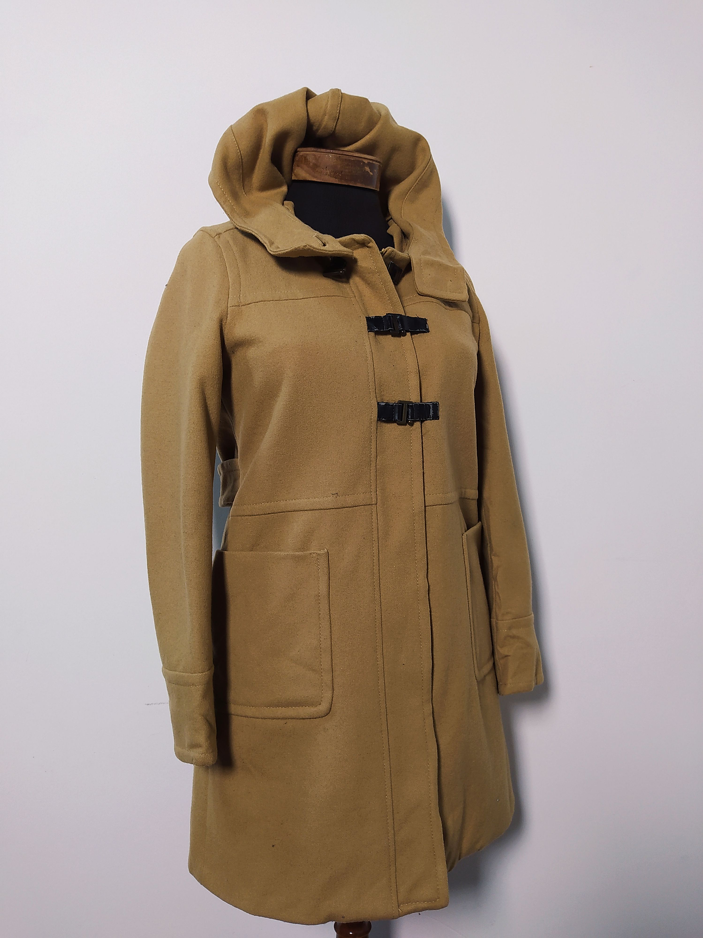 Abrigo mujer lana GREEN LABEL Camel Talla S - MM77 5