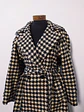 Abrigo mujer lana PAUL LEVY Pata de Gallo Talla L - MM80 - Miniatura 4
