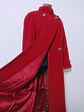 Abrigo mujer largo lana virgen cordero HOLLIS Rojo Talla ML - MM84 - Miniatura 6
