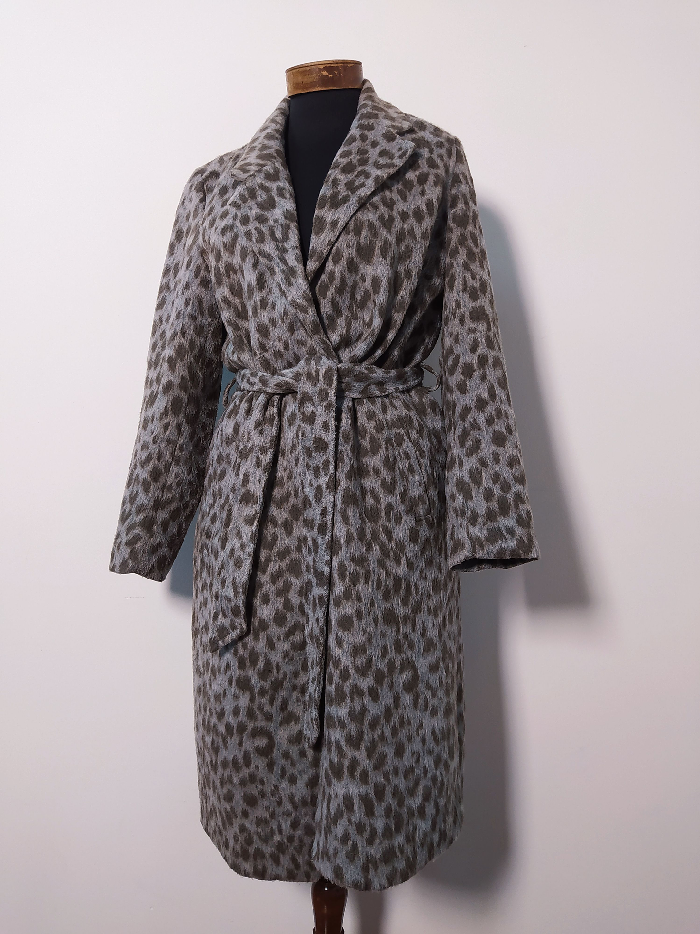 Abrigo largo mujer OLD NAVY Animal Print Talla M - MM89 1