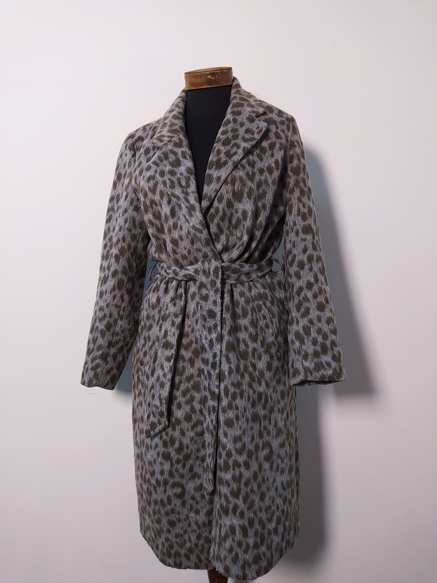 Abrigo largo mujer OLD NAVY Animal Print Talla M - MM89 2