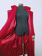 Abrigo mujer largo lana virgen cordero HOLLIS Rojo Talla ML - MM84 - Miniatura 11