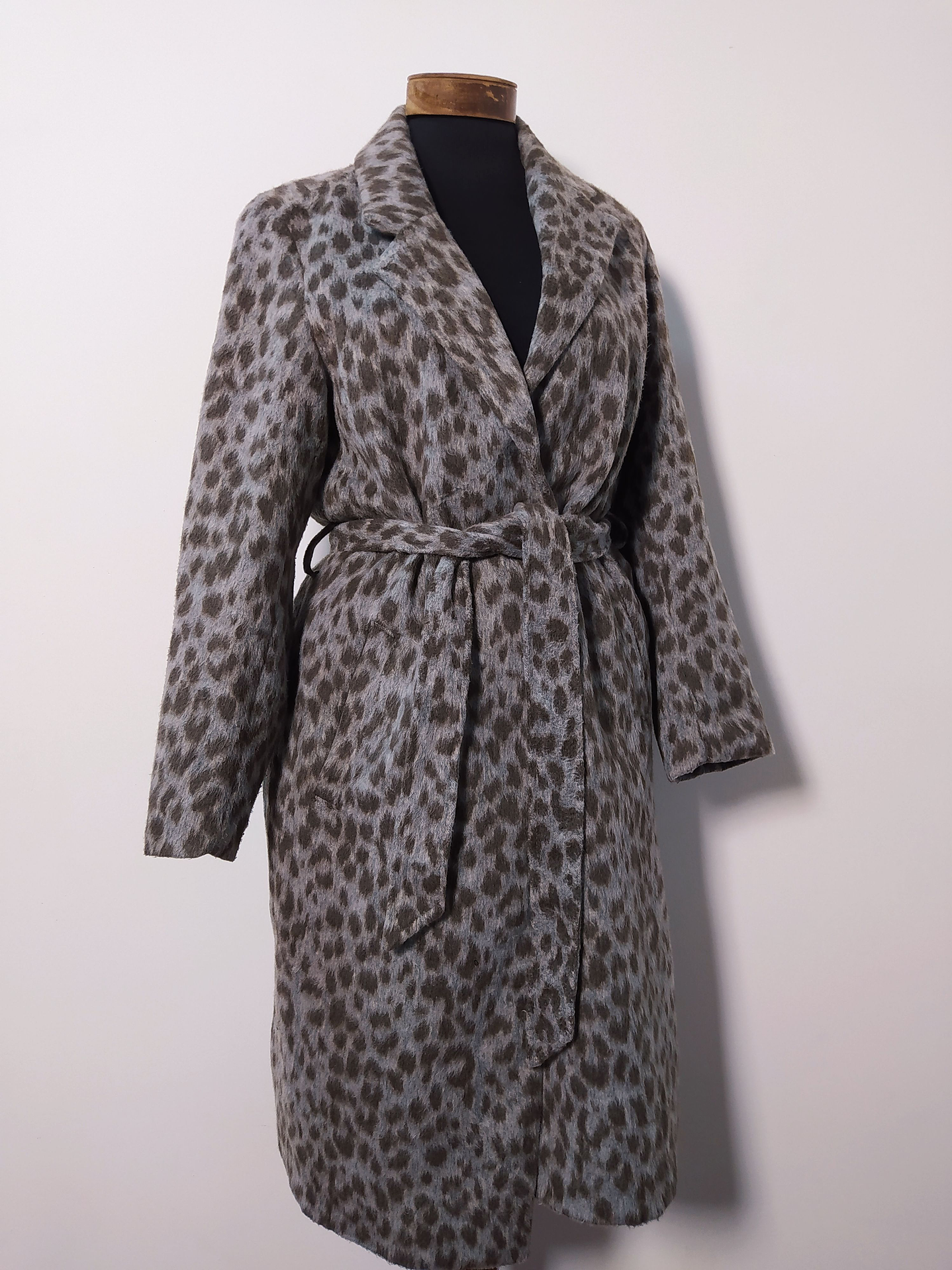 Abrigo largo mujer OLD NAVY Animal Print Talla M - MM89 4
