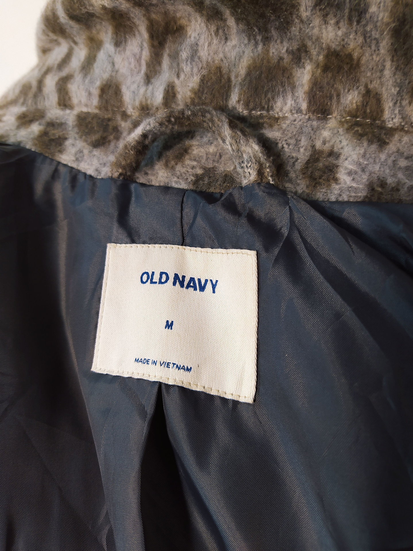 Abrigo largo mujer OLD NAVY Animal Print Talla M - MM89 8