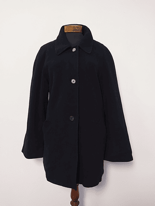 Abrigo mujer lana JULIA FIASCHI Negro Talla LXL - MM52