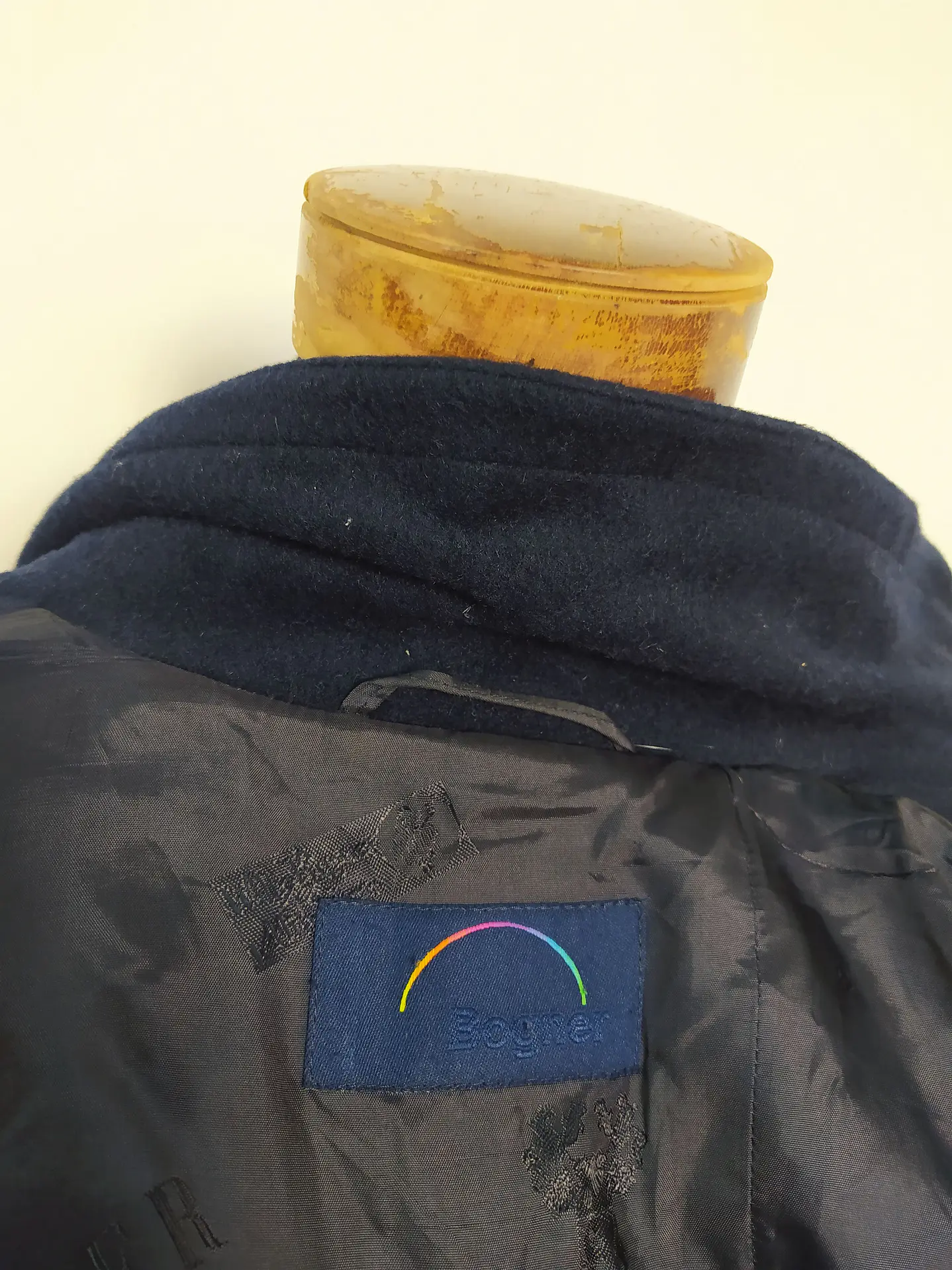 Abrigo mujer lana y camello BOGNER Azul Talla LXL - MM53 8