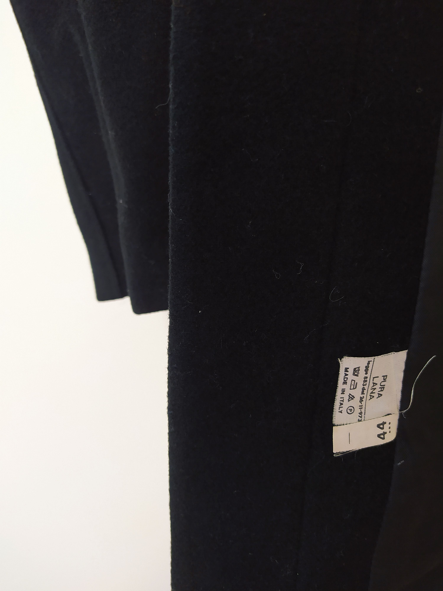 Abrigo mujer pura lana Negro Talla XL - MM65 3