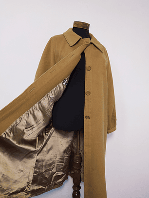 Abrigo largo mujer lana TETEKS Camel lujo Talla LXL - MM63