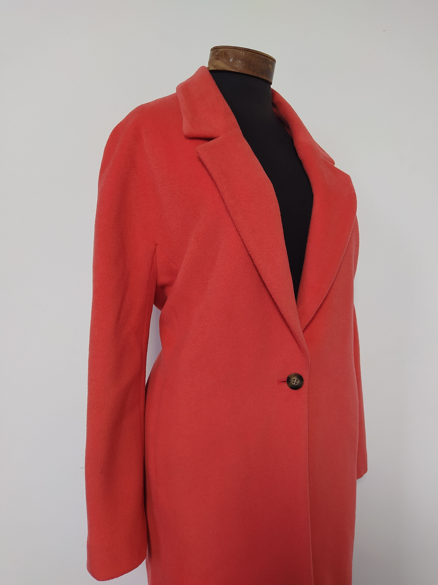 Abrigo mujer lana HOOBS LONDON Coral Talla XL/XXL - MM72 3