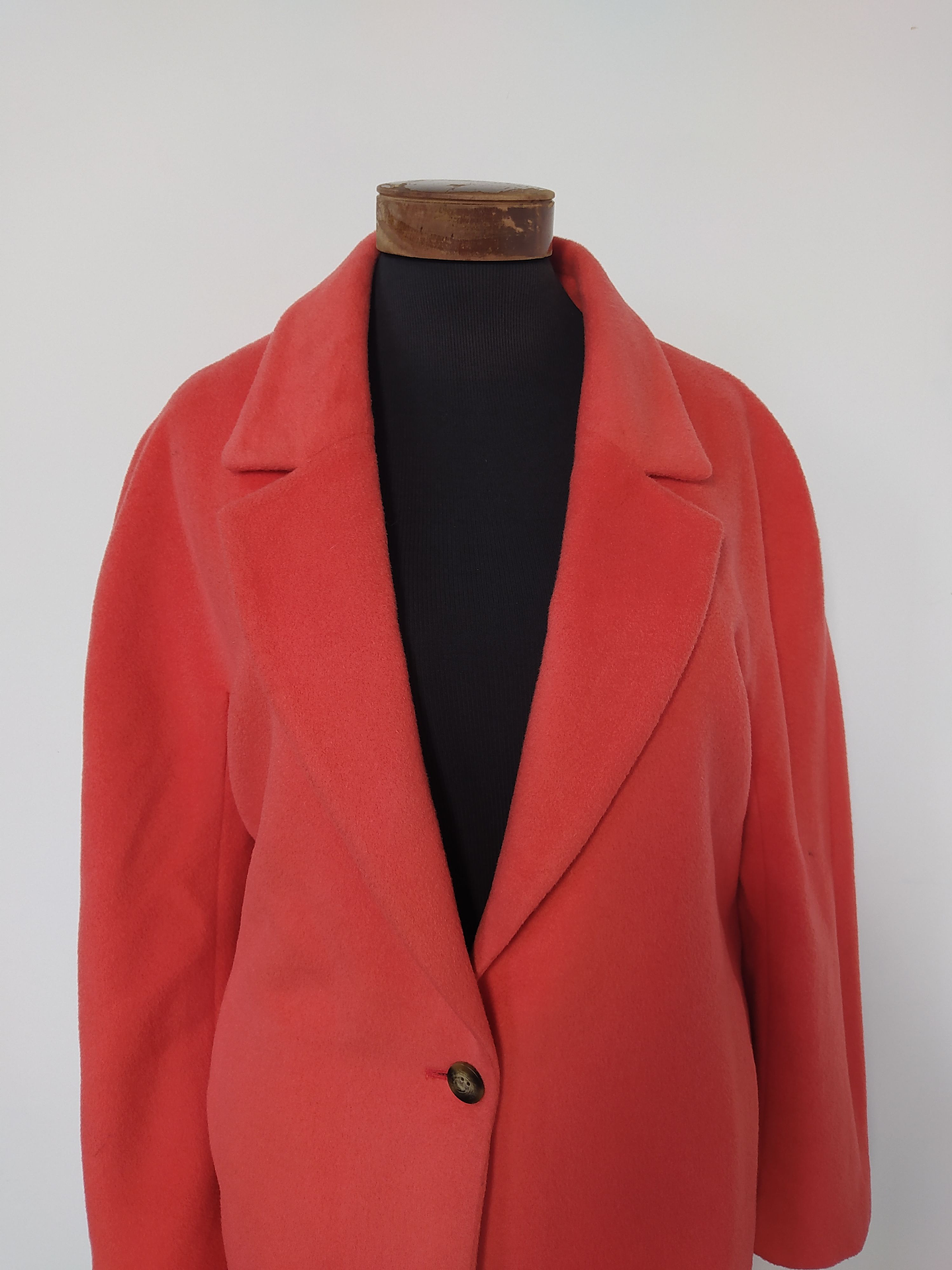 Abrigo mujer lana HOOBS LONDON Coral Talla XL/XXL - MM72 5